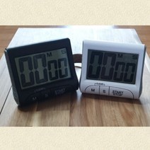 쿠킹 타이머 타임어 업소용 조리 알람 시계 타임기 휴대용 주방 학습용 식당용 요리용, 블랙