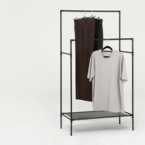 여기상사 편집샵 행거 파티션 옷가게 매장용 인테리어 2단, 상품선택, 화이트