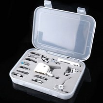 15x Domestic 재봉틀 미싱 Foot Presser Feet Sets Fit For Singer Brother Janome
