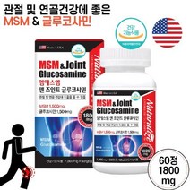 무릎 허리 손가락 슬 관절에좋은약 디메틸설폰 영양제