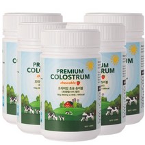네이처맥스 프리미엄 뉴질랜드 초유 츄어블 800mg x 240정 x5 (10개월분), 5box