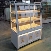 제빵 쇼케이스 진열대 유리 조명 케이크 카페, 120cmx55Wx160cm=3층화이트