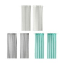 이케아 HILJA 커튼 한쌍