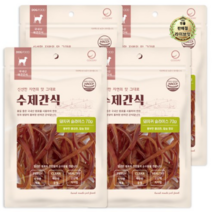 라이브잇 굿데이 강아지 수제간식 70g, 12개, 돼지귀 슬라이스