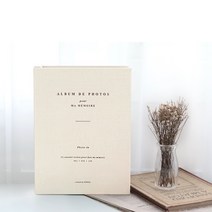 양장 커버 스프링 스토리 포토북 사진첩 앨범 100포켓, 라이트 그레이
