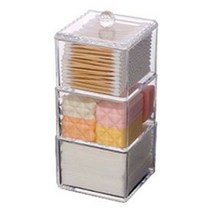 레이디와이 화장솜 케이스 3단 - DARA05 takeit8849*41685374lS, 1, 본상품선택