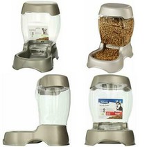 펫메이트 미국 급식기 5.4kg 강아지 고양이 밥그릇, 펄블루, .ml