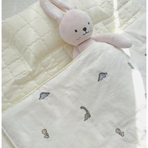 프메자니 어린이집 일체형 낮잠이불 순수 항균 광목면100% 다이노