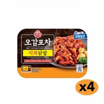 오뚜기 오감포차직화닭발 150G 4개, 1세트
