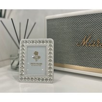 블링블링 왕큐빅 액자 납골당 액자 추모함 액자 - 사진인쇄, 무지개 크리스탈 연꽃 스톤함