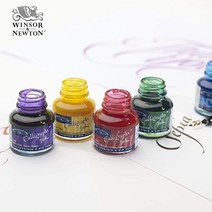 윈저앤뉴튼 캘리그라피 잉크 30ml, 601 Scarlet