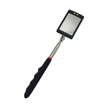 제나 LED 안테나 거울 (사각) HL-022 용접거울 수리거울 검사거울 작업 막대거울, 1개