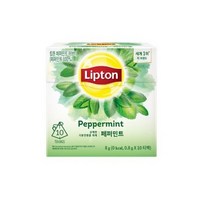 립톤 페퍼민트 허브티, 0.8g, 1개입, 100개