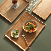 카라멜샵 푸코 트윈플레임 직사각 트레이 3size 우드 트레이 나무쟁반, 대