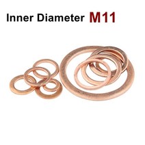 고무바킹 고무패킹 캡 실리콘패킹 구리 플랫 와셔 M11 씰 가스켓 내경 11mm 씰링 링 얇은 시트 T3 레드, 03 11x14x2  (20pcs), 03 11x14x2  (20pcs)