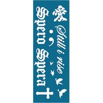 재사용가능 헤나타투 셀프헤나도안, 1개, SG-28