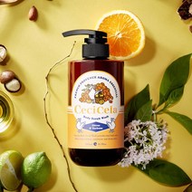 (홈쇼핑상품)쎄씨쎌라 아로마힐링 저자극 바디스크럽워시 500ml 시트러스&버베나 향, 1개