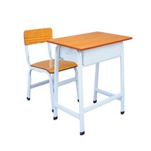 의자 책상 옛날 1인 자습용 독신 학습용 오래된, 의자가 있는 테이블 65cm