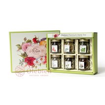 올레비엔 허벌티 선물세트 허브차 6구(쇼핑백포함) 티백 티백차 차종류 삼각티백차 허브티백 티백물 차, 여성세트