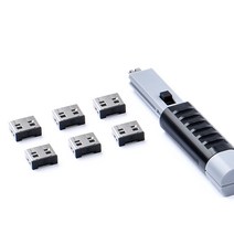 스마트키퍼 UL03P1DB USB포트락10 다크블루 오피스 USB잠금장치 보안 솔루션 / 공식 판매점