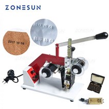 ZONESUN ZY-RM5-E 컬러 리본 핫 인쇄기 열 리본 프린터 PT PE KT OPP COP 알루미늄 호일 백 회사 로고 프린터, CN