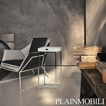 플레인모빌리 [UMB][플레인모빌리] 피에트 하이글로시 플라워 테이블(중), 화이트_테이블 1EA