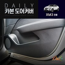 르노삼성 XM3 데일리 스크래치방지 기스방지 카본 도어커버