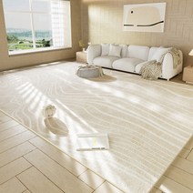 욕실 벌집매트 거실용 일본 심플 세탁 가능한 미끄럼 방지 크림 침실 럭셔리 푹신하고 부드러운 플러시 카펫, 70.G - 200x300cm