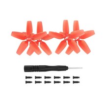 드론 Avata-드론 프로펠러 가드 충돌 방지 보호 링 안전 범퍼 바 보호대 DJI avata용 액세서리, [05] 2Pairs red