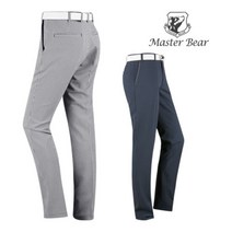 [럭스골프] 마스터베어 히든밴드 서커 체크 골프바지 MS20MV094