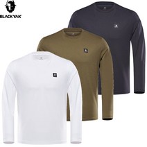 블랙야크 남성 기본 긴팔 라운드티 B크루핏알파티 1BYTSF3002