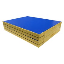 튐틀매트 체조 유도 구르기매트 태권도매트 높이뛰기, 접었을 때 1×2m×10cm (밀도 40)