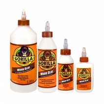 고릴라 접착제 본드 우드글루 목공용 목공 초강력 순간접착제, 8oz (236ml)