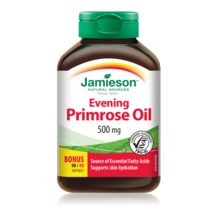 (캐나다직수) 자미에슨 달맞이꽃 종자유 감마리놀렌산 500mg 180정 JAMIESON EVENING PRIMROSE OIL, 1