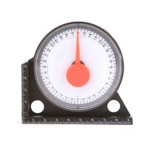 물리적 경사계 각도 측정기 측정 기울기 수준 높은 정확도 미터, 검은색