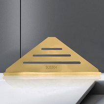 Bs2 스텐레스욕실코너선반 골드 스텐코너욕실선반 삼각SUS, 상세페이지 참조