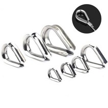 목공 호스 클램프 토글 빔 M1.5-M32 심블 링 304 스테인리스 삼각형 치킨 하트 케이블 와이어 로프 보호 슬리브 액세서리, M28(1pcs)