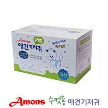 아몬스 프리미엄 수컷용 기저귀 10p, 중형, 50매, 1개