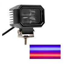대성부품/프리미엄 지게차 라인등/LED/경계등/레이저/조명등/12V/24V/48V/60V/고급형/특장차/덤프/윙바디/탑차/안전램프/레드LED/블루LED/일자등/폭인식/지게차 영역/, 프리미엄 레이저라인(블루)