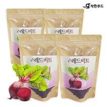 착한푸드 말린비트 비트말랭이 비트차 60g X 4개, 단품없음