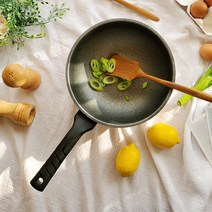 PFOA프리 플라즈마 용사 코팅 인덕션 궁중팬 웍 24cm, 단품