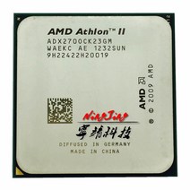 cpu 성능 메인보드 그래픽 카드 하드웨어AMD Athlon II X2 270 3.4 GHz 듀얼 코어 CPU 프로세서 ADX270OCK2, 한개옵션0