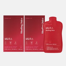 워너랩 쉐딩주스 [2BOX] 60ml x 20포 디톡스 클렌즈 푸룬주스, 2박스