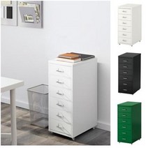 [이케아/IKEA] HELMER 헬메르 이동식 서랍장 수납장 모음, 레드 001.760.99