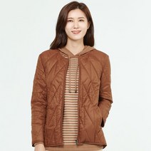 지센 온라인단독) 여성 퀼팅 경량 패딩 점퍼 LSJPLA76_BR
