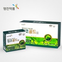 영진약품 징코골드 혈행개선 기억력개선 영양제, 60캡슐
