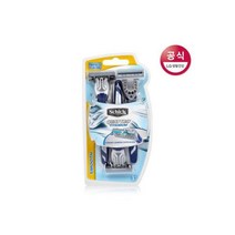 쉬크 쿼트로4 티타늄 휴대용 면도기 3입, 쉬크 쿼트로4 티타늄 휴대용 면, 3개