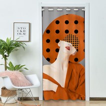 미용실 휴대품 칸막이 커튼 탈의실 가벽 파티션 럭셔리