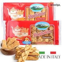 우리가스토리 이탈리아 스폴리아띠네 글라사떼/쥬케라떼 200gx3봉 누네띠네 대용량과자, 글라사떼 200gx3봉