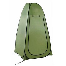 이동식 캠핑용 간의 샤워 화장실 텐트 샤워텐트, 카키